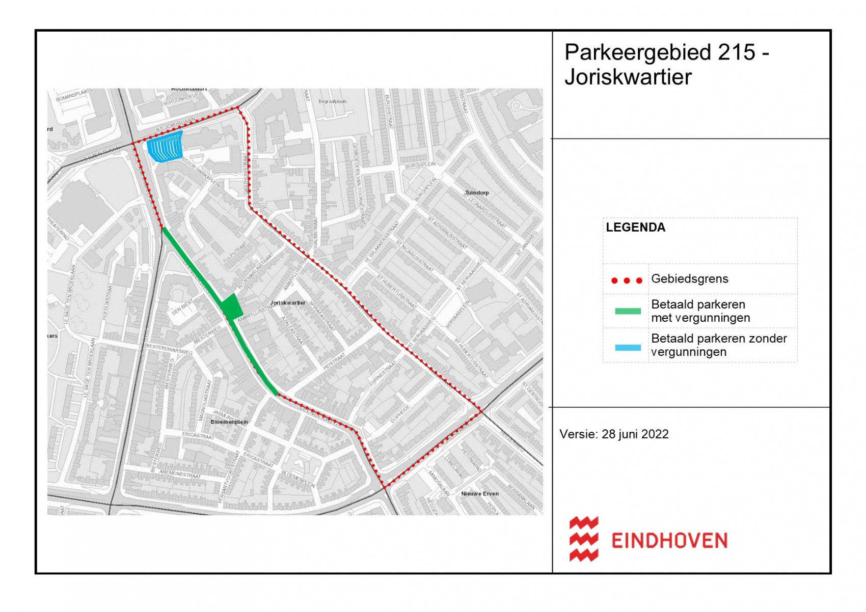 Parkeergebieden Betaald Parkeren Woonwijken | Gemeente Eindhoven